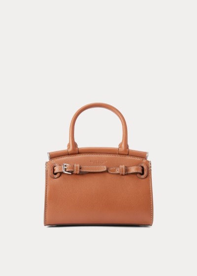 Bolsos De Mano Ralph Lauren Mujer Dorados - Calfskin Mini RL50 - ODSRT3260